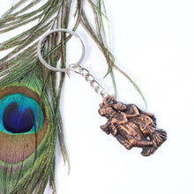 Radha Krishna Metal Keychain Set (2 Pc Mix Design)