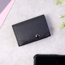 Multi-slot card wallet with secure fastening