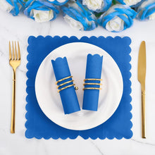 Royal Scalloped Disposable Paper Napkins (23 x 23 Cm / Approx 120 Pc)