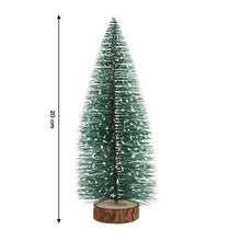 Mini Artificial Christmas Tree with Snow Effect (1 Pc)