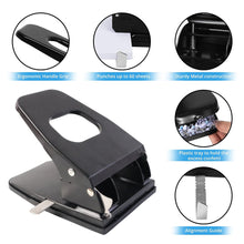 Heavy-Duty Metal 2-Hole Paper Punch Machine
