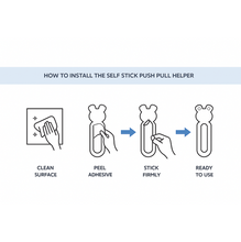 Self Stick Push Pull Helper (2 Pc)