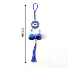 Decorative Evil Eye Hanging Wind Chime Set (2 Pc Set)