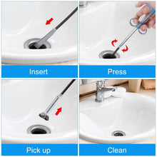 Flexible Spring Drain Cleaning Tool with Hand Grip (1 Pc / 196 Cm)