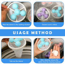 Floating Laundry Ball Lint Catcher Reusable Hair & Fur Filter (1 Pc)