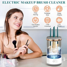 Electric Makeup Brush Cleaner Dryer – Automatic USB Rechargeable Brush Washing