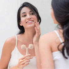 Dual Ball Facial and Body Massage Roller - 1 Pc