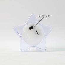 Flameless Star-Shaped LED Candles (4 Pc / Set)