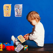 Colorful kids plastic mobile game educational toy with mixed colors, designed for children's learning and play.