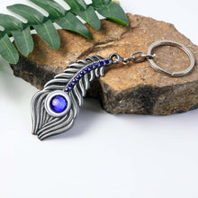 Peacock Eye Keychain