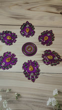 Handcrafted Floral Rangoli Set