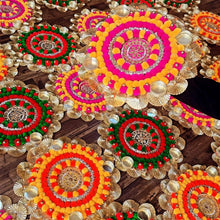 Handcrafted Staircase Rangoli Mats