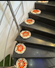 Handcrafted Staircase Rangoli Mats