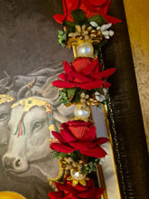 Handcrafted Red Rose Maala