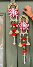 Handcrafted Lotus Mirror Wall Hangings