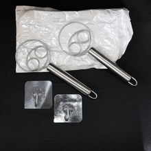 2-Piece Stainless Steel Spiral Hand Whisk - (2 Pc / Set)